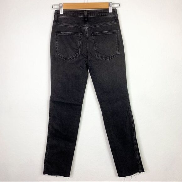 -Free People Skinny Jeans Raw Hem 24 - Picture 4 of 8